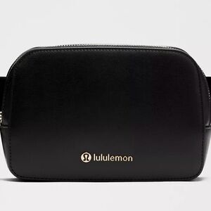 NWT RARE Gold Hardware Lululemon Everywhere Belt Bag 1L Leather Alternative